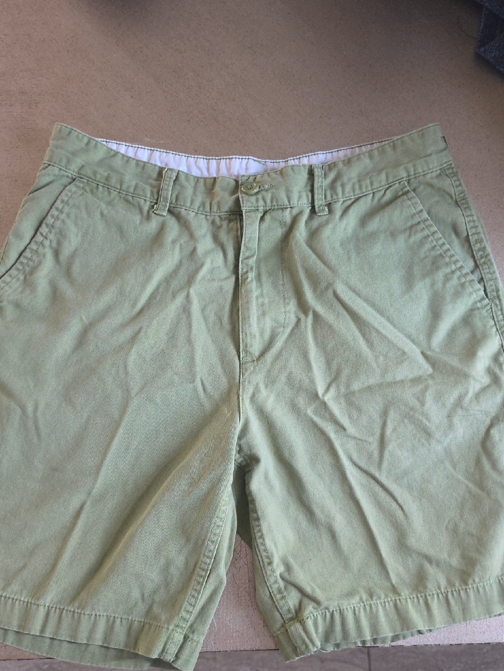 St. John's Bay Light Green Chino Shorts